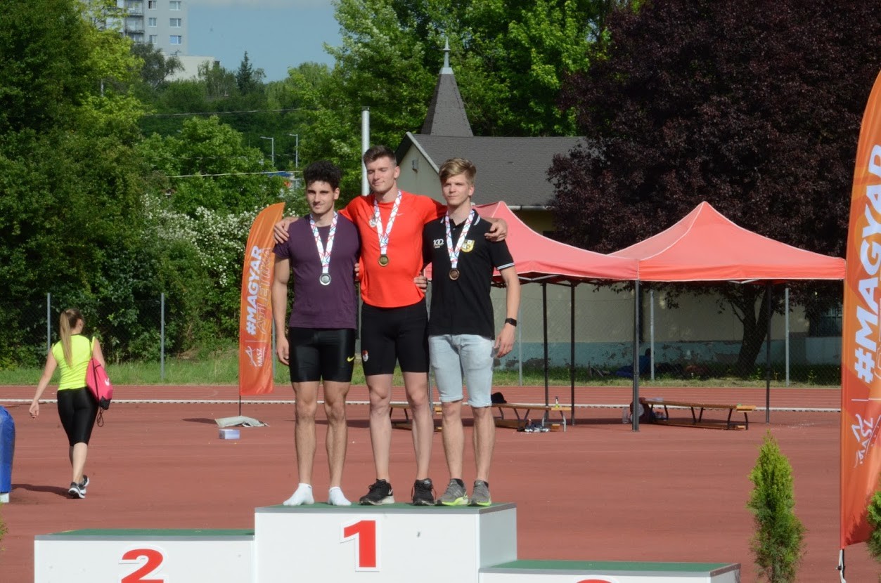 Farkas Bence kétszer állt a dobogóra