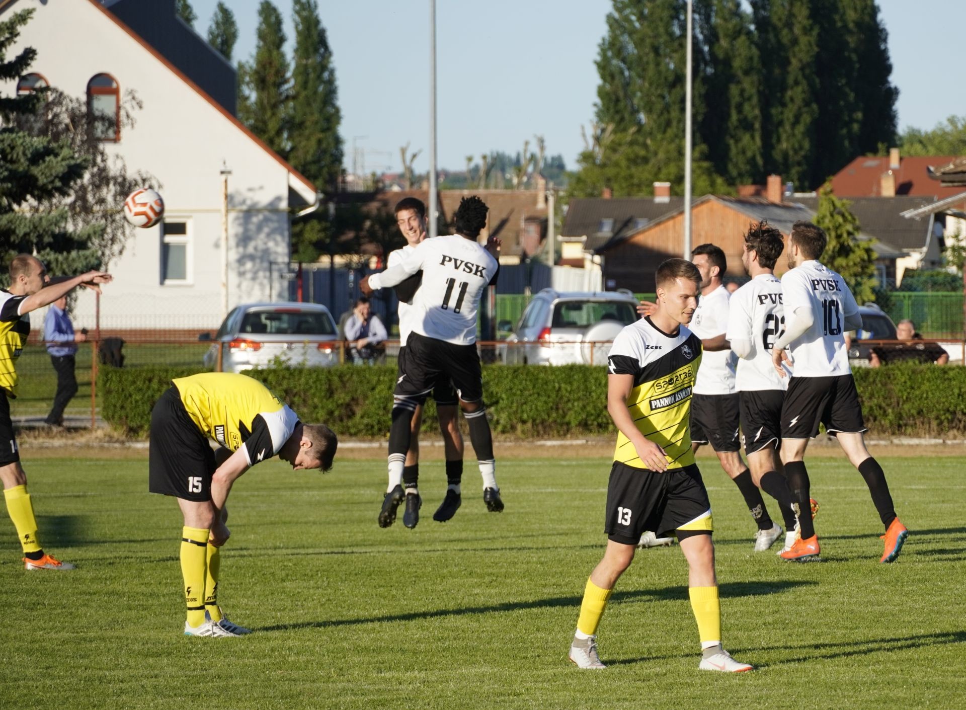 Edi és Kiss Krisztián gólöröme