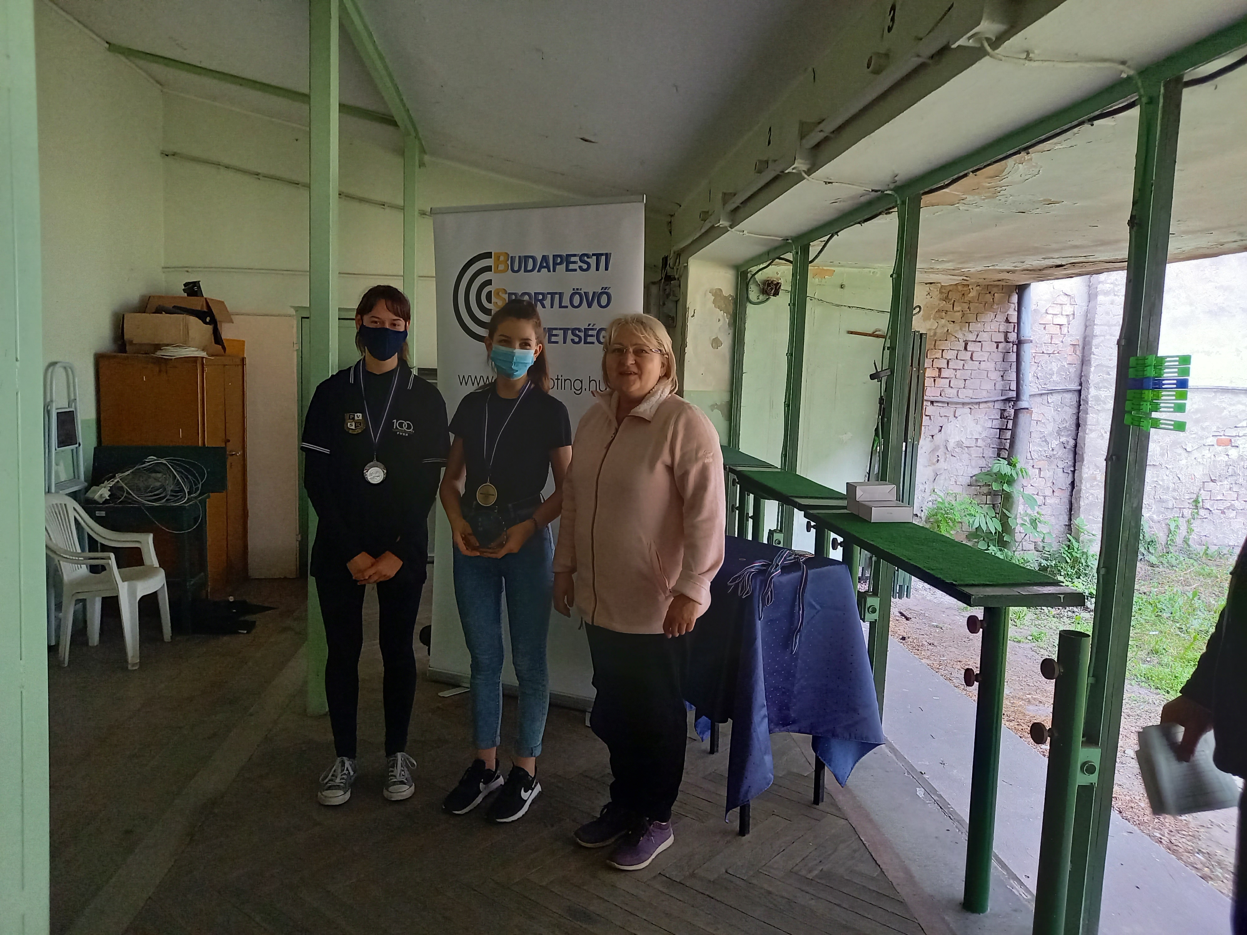 Somogyvári Flóra (bal) hét körrel javított egyéni legjobbján